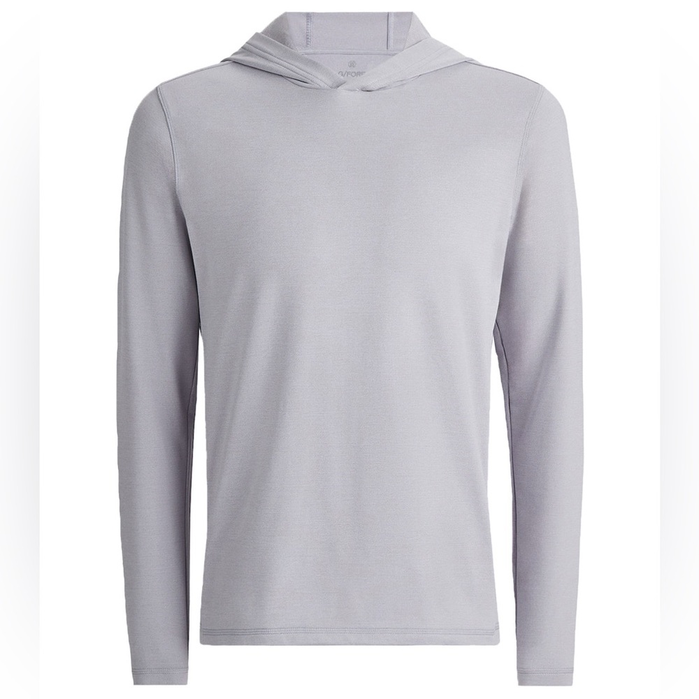 G/FORE Light Gray Long Sleeve Hoodie